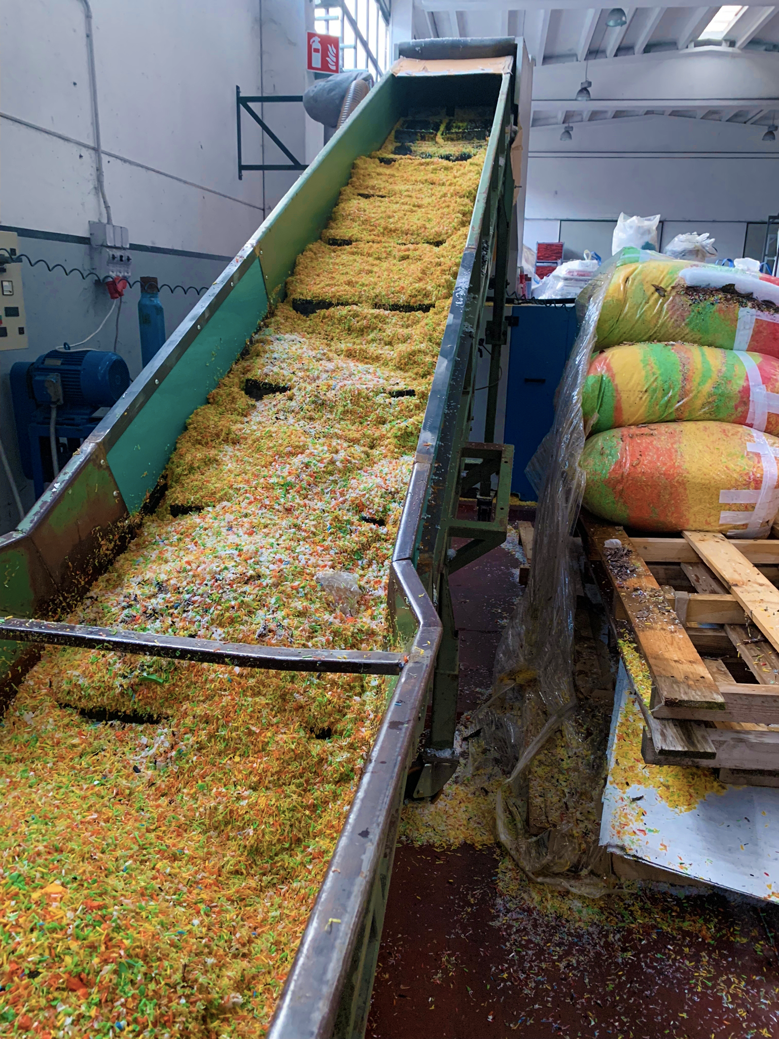 Lavorazione degli scarti