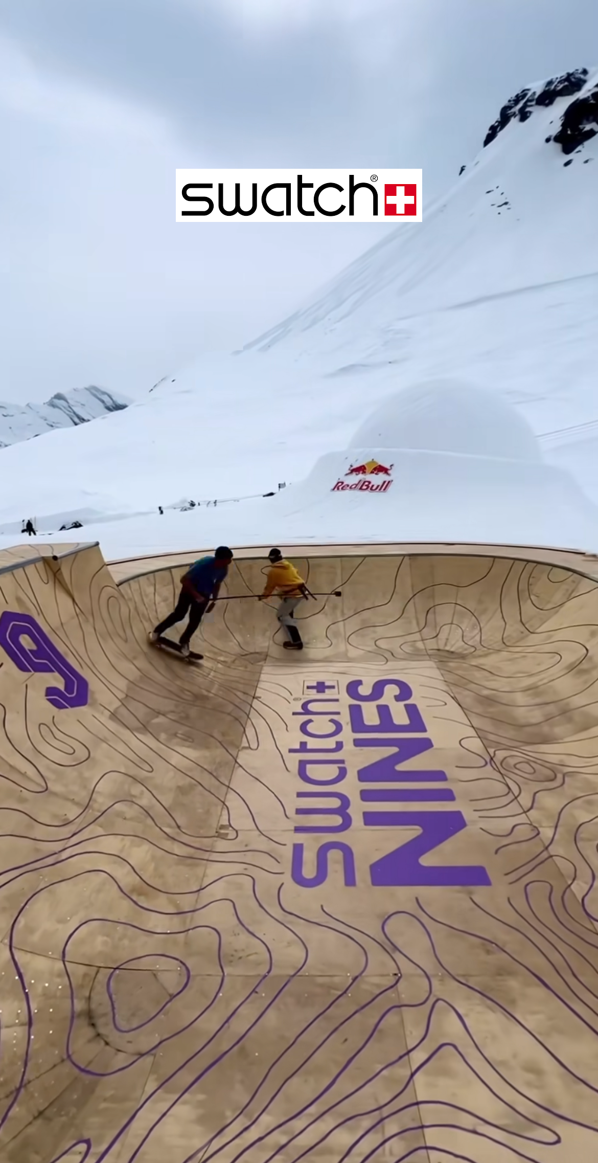Reference visiva di attivazione skate Swatch